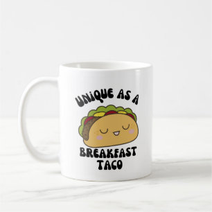 Unik som en frukost-tako kaffemugg