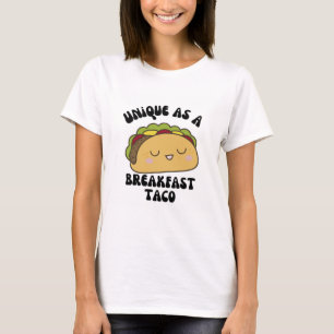 Unik som en frukost-tako t shirt