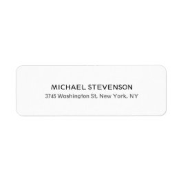 Unik Speciell adressetikett för personlig retur Returadress Etikett