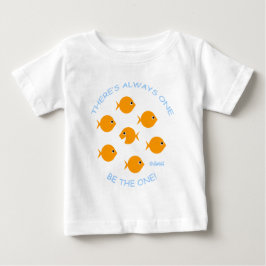 Unik Speciell Baby-guldfisk Tee Shirt