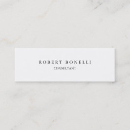 Unik speciell för vit exklusiv mini visitkort