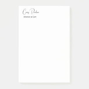 Unik Speciell trendig Attorney Post-it Block