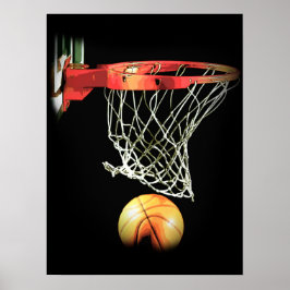 Unik Speciell Trendig Basketbollsmotivation Poster