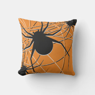 Unik spindeldesign för coola   Modern Halloween Kudde