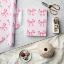 Unik stackning Papper med Rosa Bow