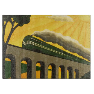 Unik stilfull skärbräda för art