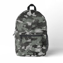 Unik, stressad svart och Grått Camo Mönster