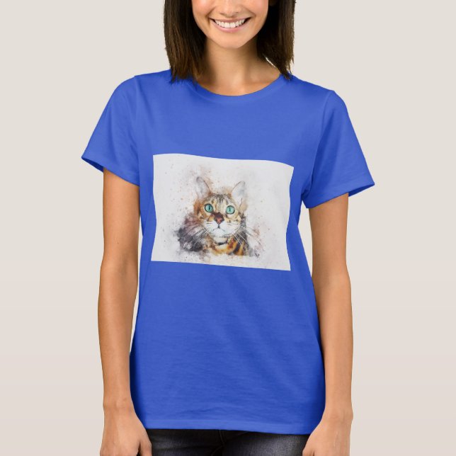 Unik T-shirt-design T Shirt (Framsida)