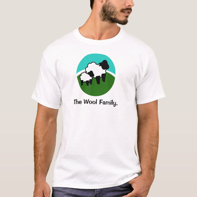 Unik T-Shirt med Konstnärlig Illustration (Framsida)