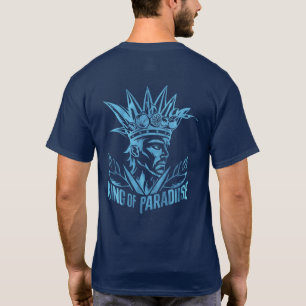 Unik T-tröja med baksida i Stil T Shirt