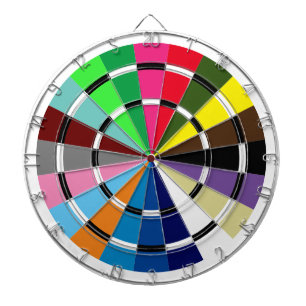 Unik Tävla Saddle Trasa Färg Dartboard Darttavla