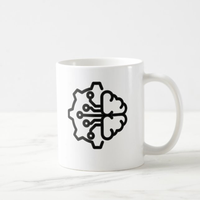 Unik teknisk ingenjörsdesign - kaffemugg (Höger)