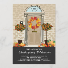 Unik Thanksgiving Firande Middag Party Inbjudningar
