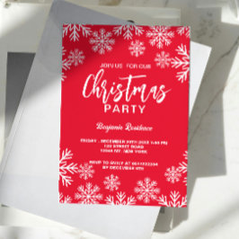 Unik traditionell jul-Party Inbjudningar