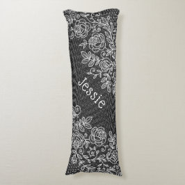Unik, transparent Faux Floral-plats anpassad Kroppskudde
