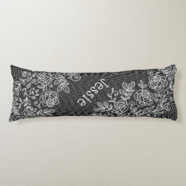 Unik, transparent Faux Floral-plats anpassad Kroppskudde