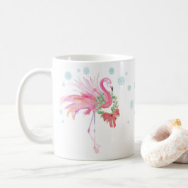 Unik Tropical Jul Mugg Rosa Flamingo