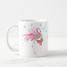 Unik Tropical Jul Mugg Rosa Flamingo