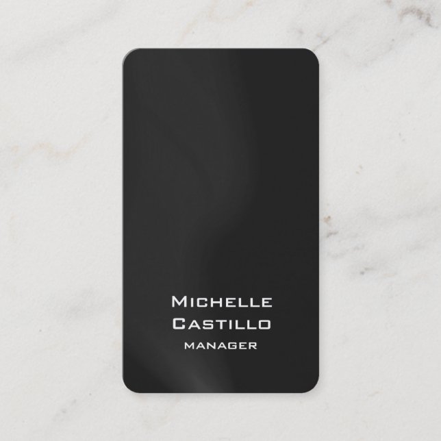 Unik utformning av lodrät Konstnärligt Grått Vågar Visitkort (Framsida)