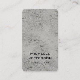 Unik utformning av lodräts artificiella Grått-vägg Visitkort