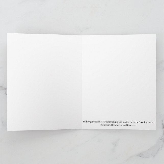 Unik utskrift av Boganhues Kort (Inuti)