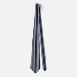 Unik utskrift av Grått Navy Blue Slips