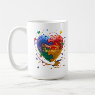Unik vacker - Cute Autism Awareness Collect Kaffemugg
