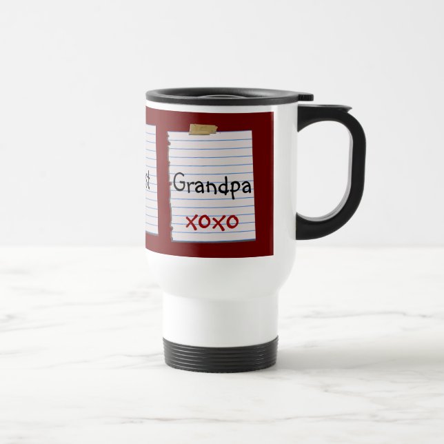 Unik världs bäst morfarmugg resemugg (Höger)