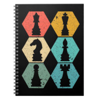 Unik Vintage Chess Delar solnedgång för bärbara da