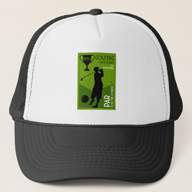 Unik Vintage Golf Gift Keps (Framsida)