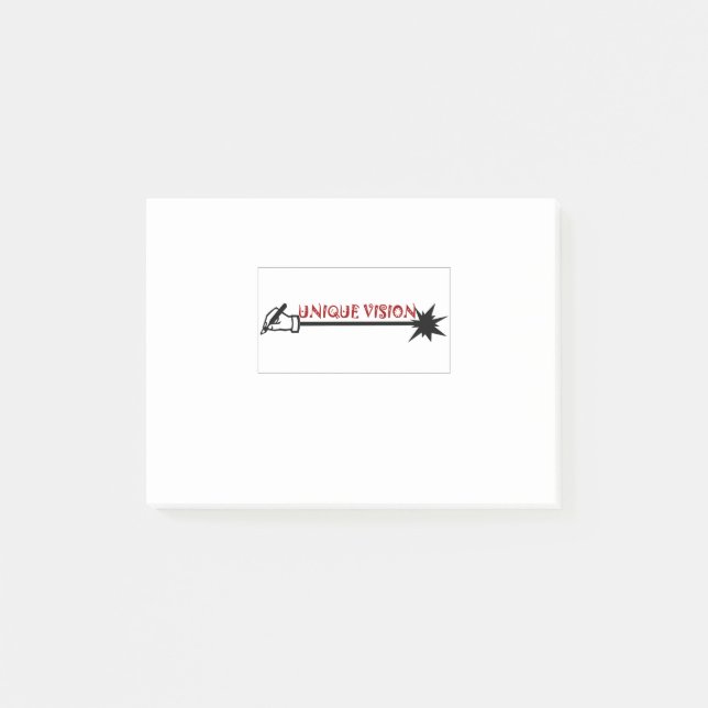 UNIK VISION POST-IT BLOCK (Framsida)