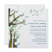 Unik Whimsical Träd Bröllop (Pearl Shimmer)