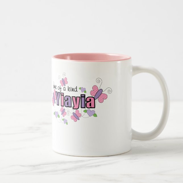 Unik YiaYia Två-Tonad Mugg (Höger)