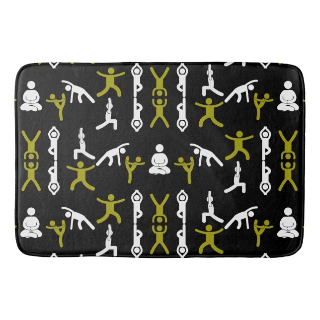 Unik Yoga-gåva Badrumsmatta (Framsidan)