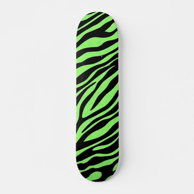 Unik Zebra tryck-design Mini Skateboard Bräda 18,7 Cm (Framsida)