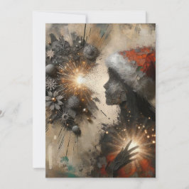 Unika Abstraktens julkort