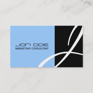 Unika Affärskort för monogram Visitkort