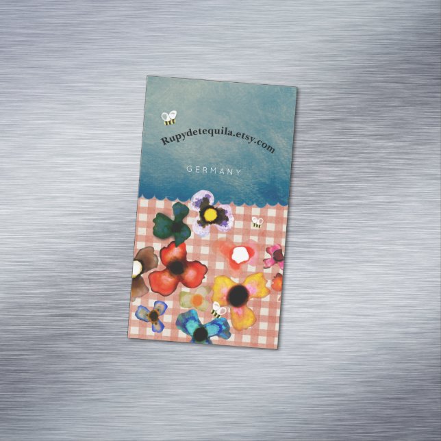 Unika affärskort magnetiska visitkort (In Situ)