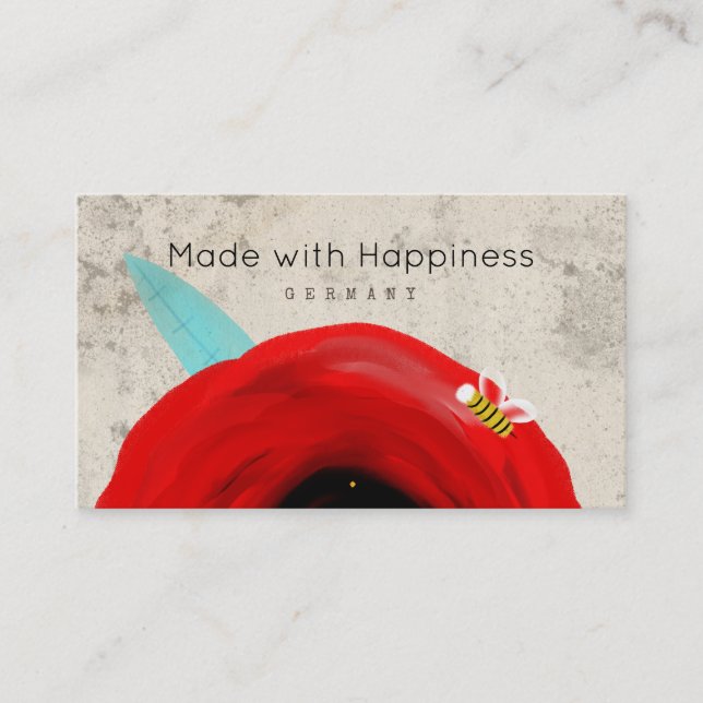 Unika affärskort visitkort (Framsida)