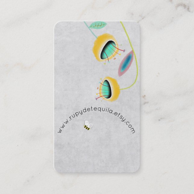 Unika affärskort visitkort (Framsida)