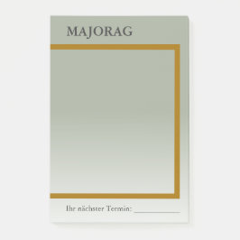 Unika anteckningar post-it block