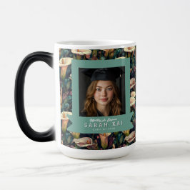 Unika Calla Lilior Blommig Son Examenpresent Magisk Mugg