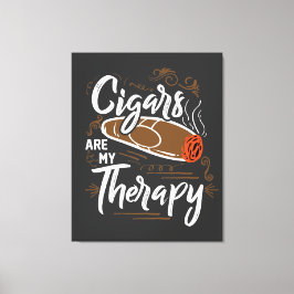 Unika cigarrer är min terapioffert Canvas