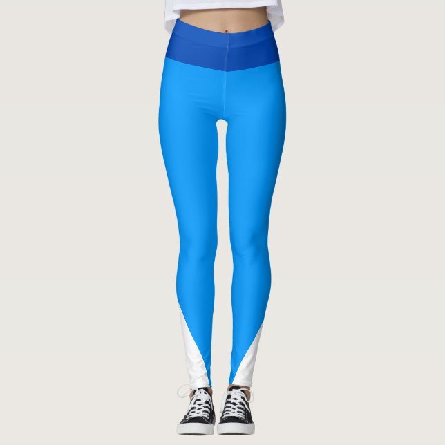 Unika coolor leggings (Framsida)