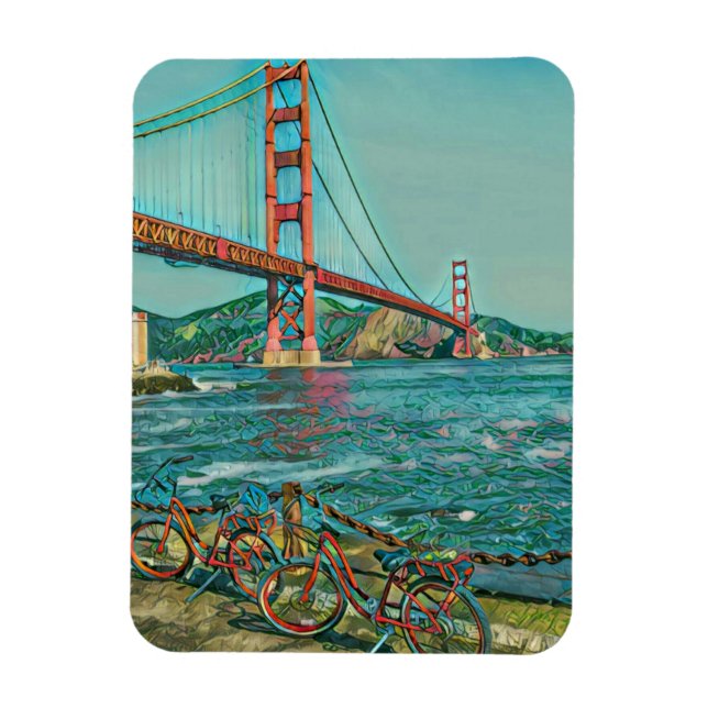 Unika cyklistpresenter magnet (Vertikal)