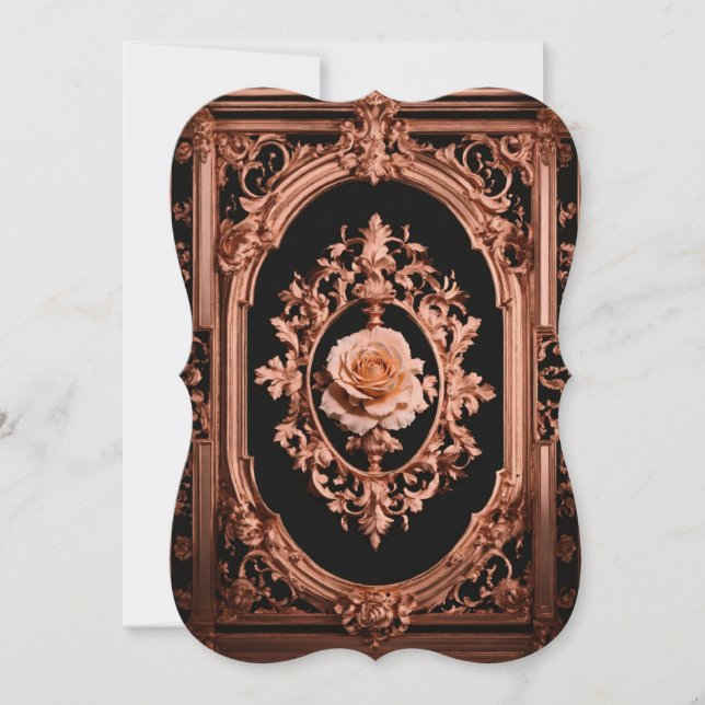 Unika designer för varje tillfälle inbjudningar (Framsida)