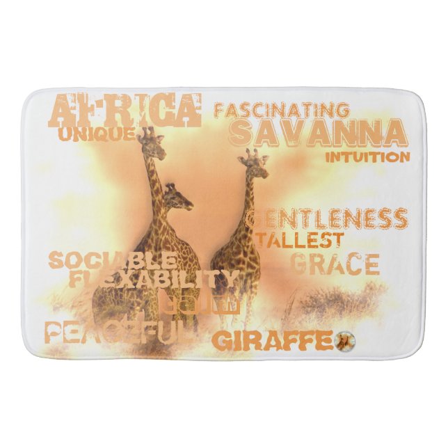 Unika gåvor av stor badplatsmat badrumsmatta (Framsidan)