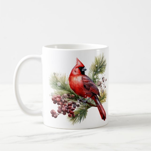 Unika gåvor och hemprydnader för fågelälskare kaffemugg (Vänster)