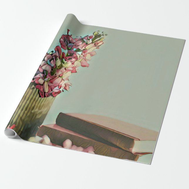 Unika gåvor till bibliotekarier presentpapper (Utrullad)