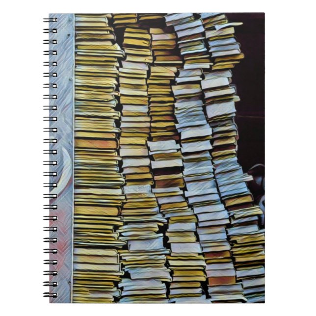 Unika gåvor till bok älskare anteckningsbok (Framsidan)